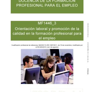 MF1446 3 Orientacion laboral y promocion de la calidad en la formacion V1 Portada interior scaled