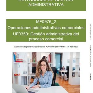 UF0350 Gestion administrativa del proceso comercia Portada interior