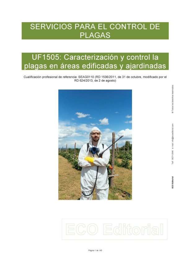 UF1505 Caracterizacion y control la plagas en areas edificadas y ajardinadas V3 2 Portada Interior scaled